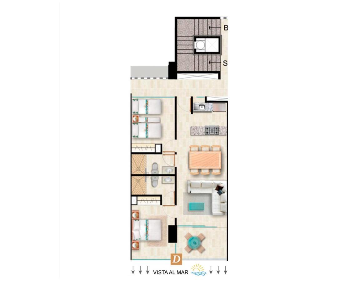 Apartamento Le Club Acapulco Szoba fotó